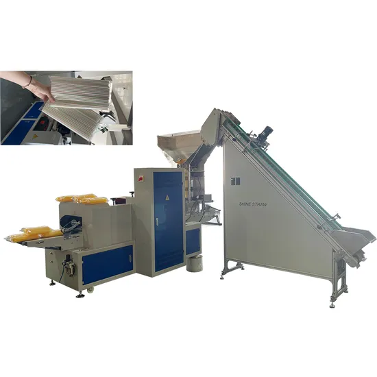 Automatic Multiple Plastic Straw Packing Machine Straw Packaging Machine
