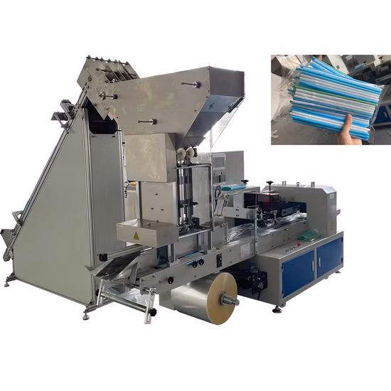 Automatic Multiple Plastic Straw Packing Machine Straw Packaging Machine